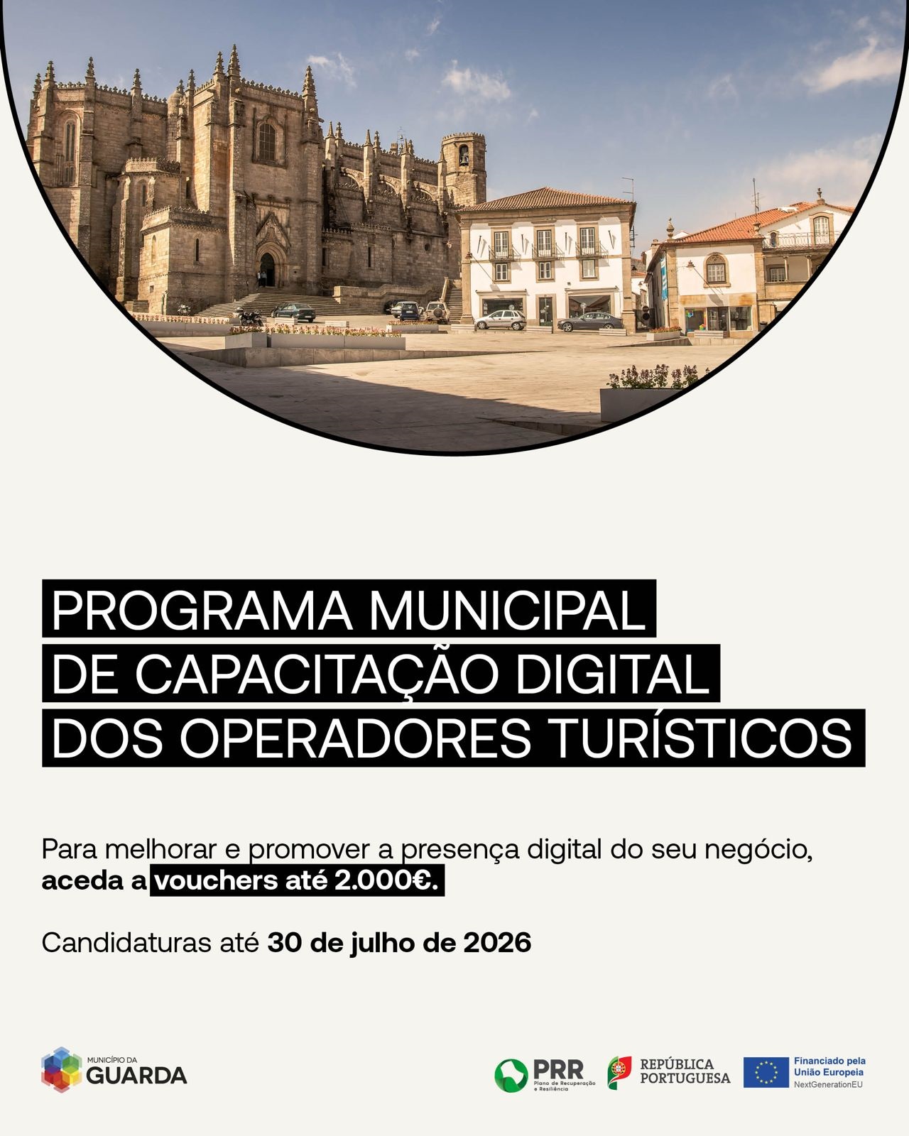 Programa Municipal de Capacitação Digital dos Operadores Turísticos com candidaturas abertas até 30 de julho 