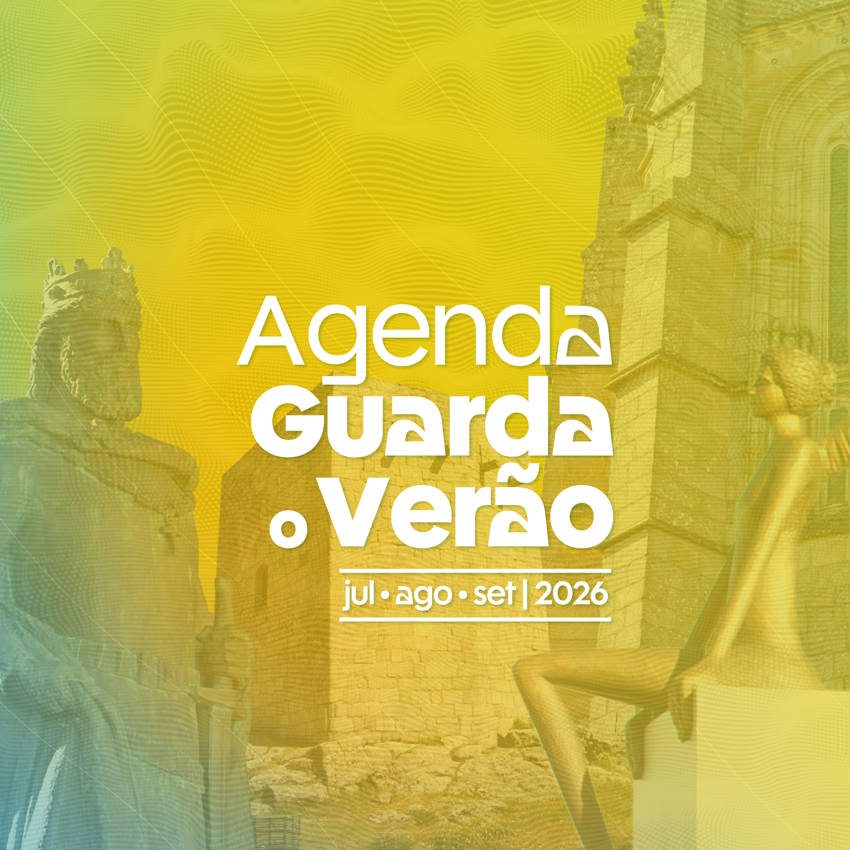 Agenda Guarda O Verão com programação cultural, desportiva e de lazer, para os meses de julho, agosto e setembro
